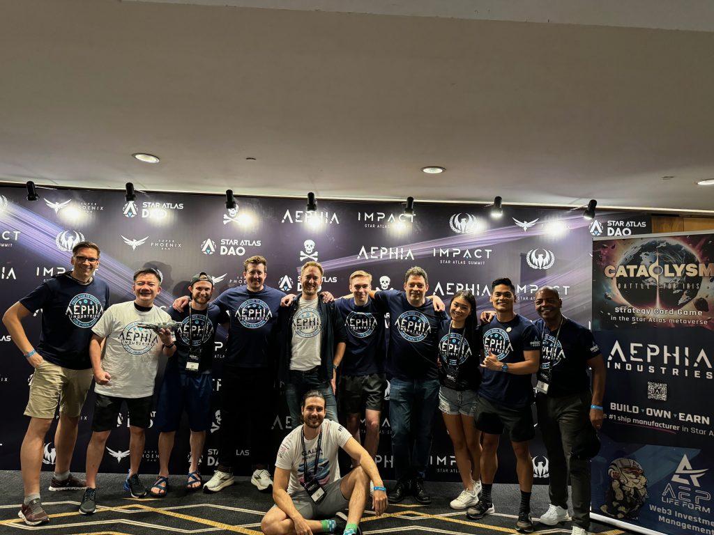 Most of the Aephians (and Michael) who were present during the IMPACT Summit in Singapore in 2024