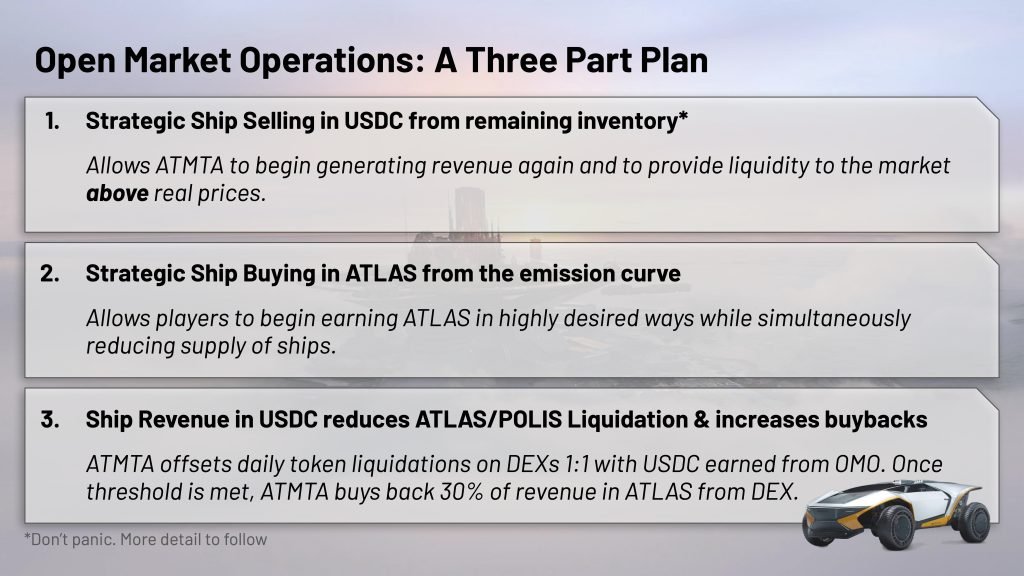 OMO - A Three-Part Plan