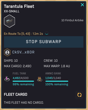 Starbased - A fleet in transit