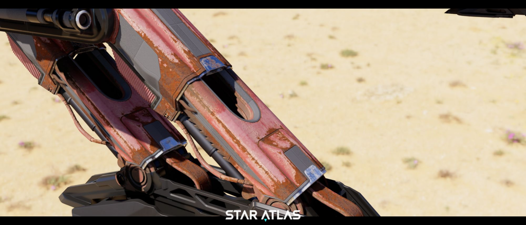 Pearce X6 landing gear (rusted)