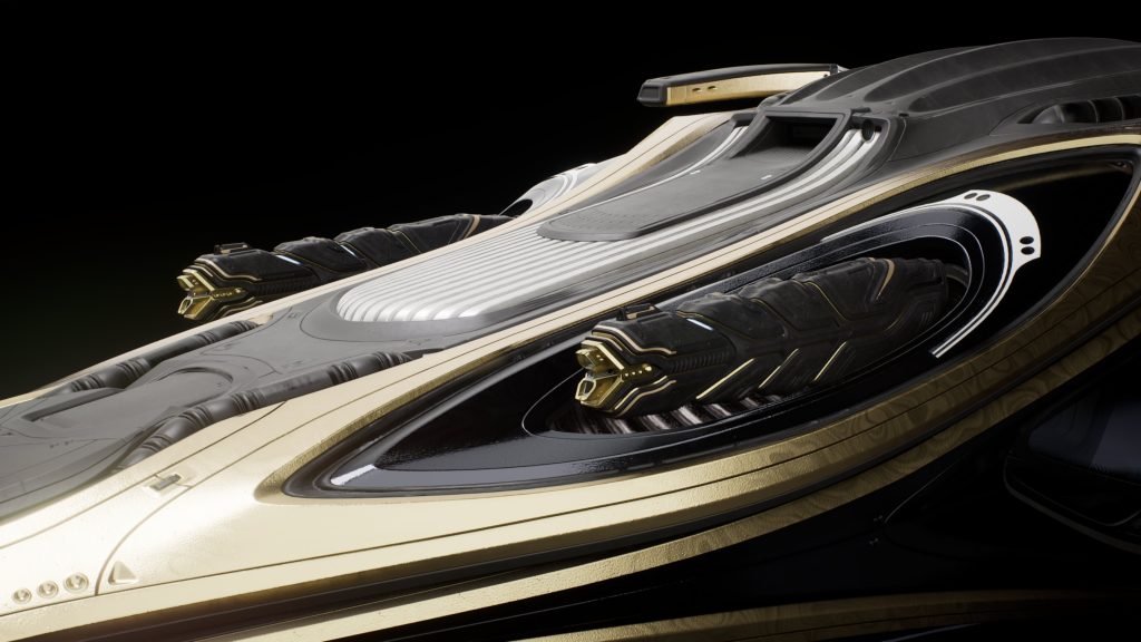 Ogrika Ship Weapons [demonstrated on an unknown Ogrika ship]