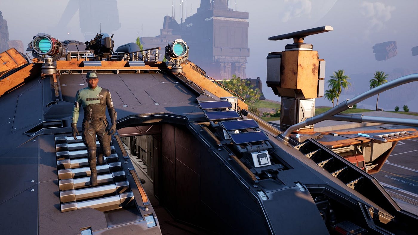 Get ready to introduce your friends to your fleet /// Triple-A Metaverse Work in Progress /// Immersive Unreal Engine 5 Experience