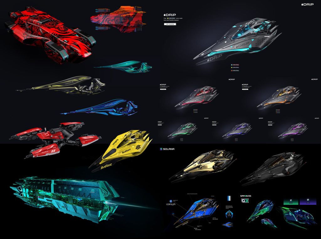 Star Atlas - Special skins concepts [by Gary Sanchez]