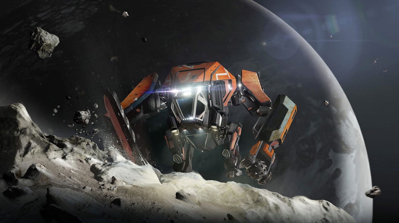 Destination Starbase /// Armstrong IMP Tip Mining Ship /// Player Owned In-game Asset