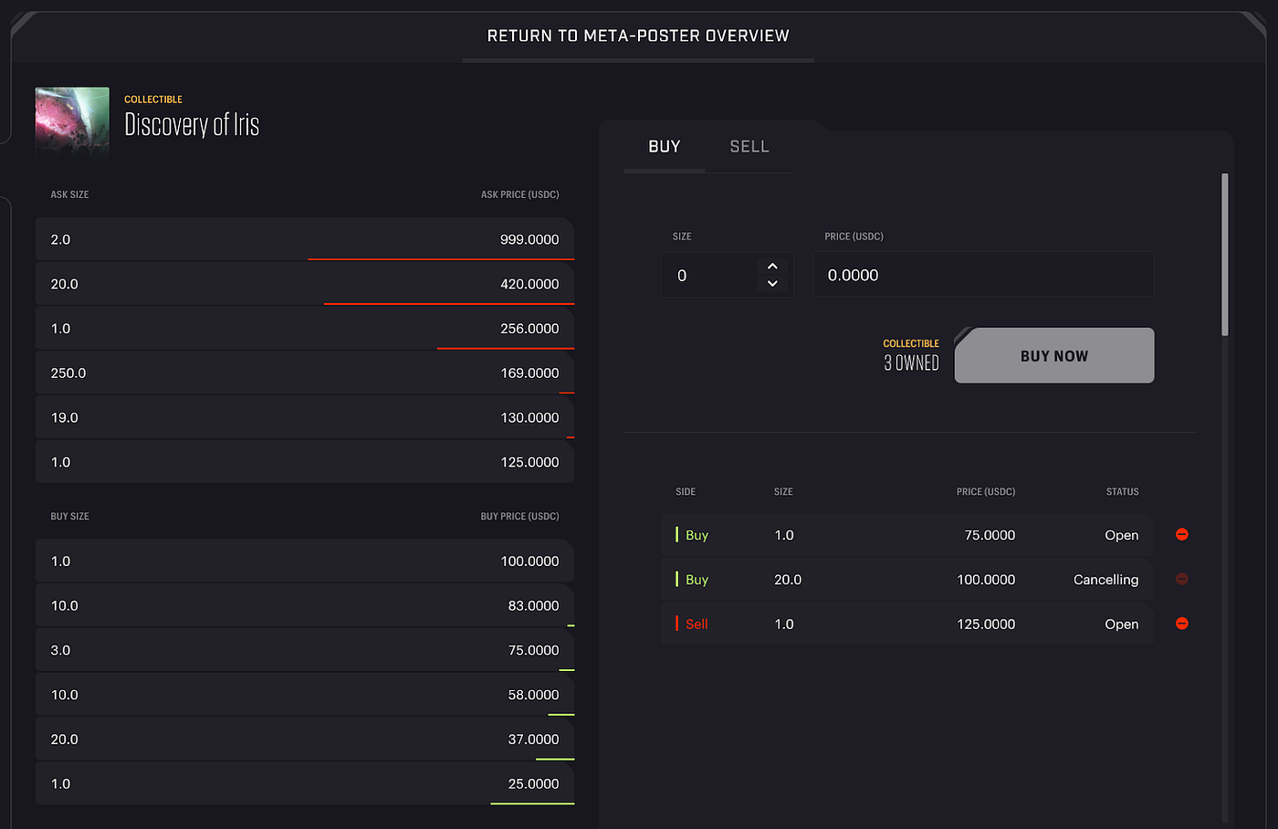 WIP interface layout /// Star Atlas design team /// Exclusive Preview