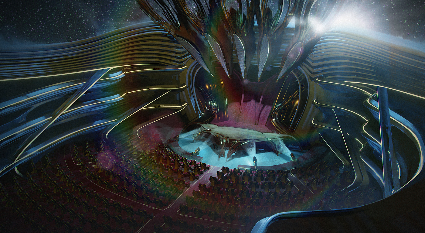 The whole metaverse will be watching you, no pressure. /// Triple-A Metaverse Work in Progress /// Immersive Unreal Engine 5 Experience