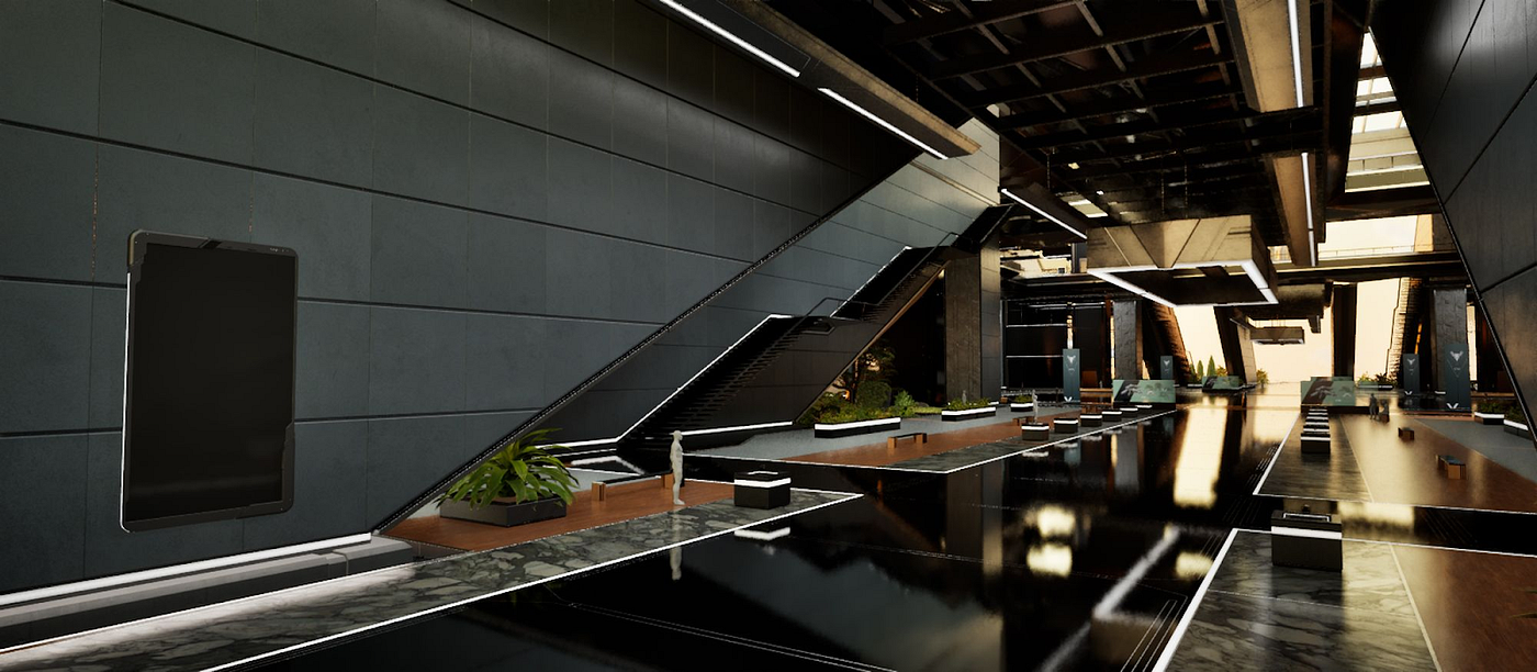 The Showroom — A Journey Through a Handcrafted Metaverse