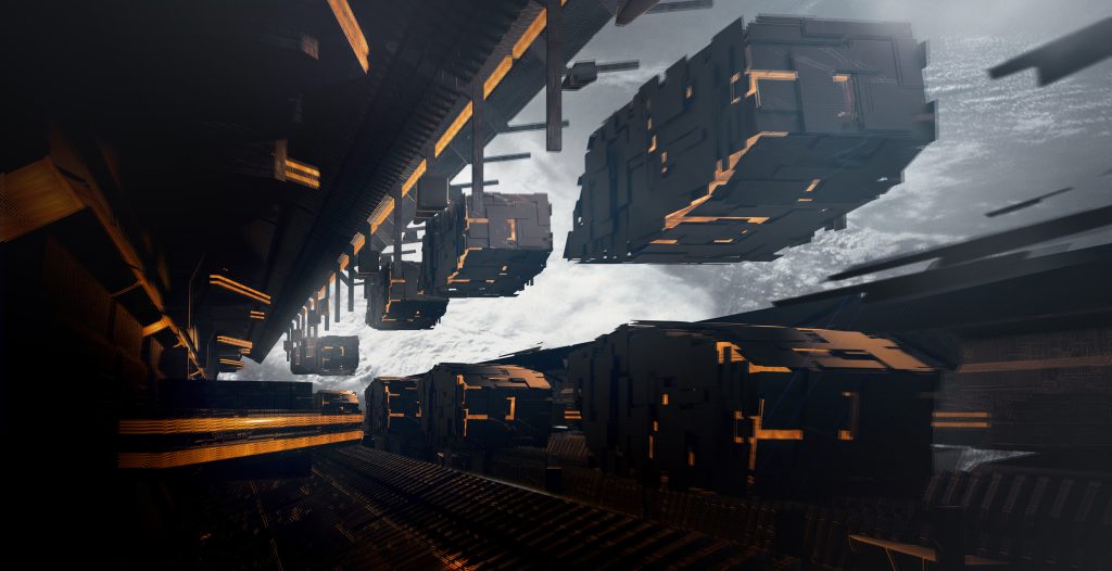 Rainbow Phi: Hangar - Concept Art [by Gary Sanchez]