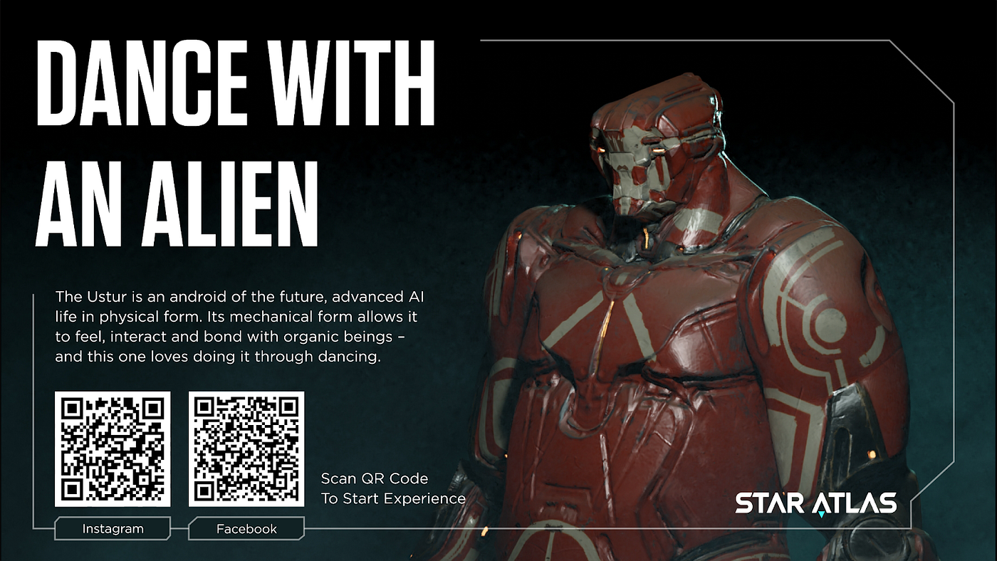 Star Atlas Metaverse Expands to Every Street and Screen of the World with Aliens