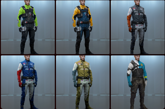 New Human (Male) Outfits