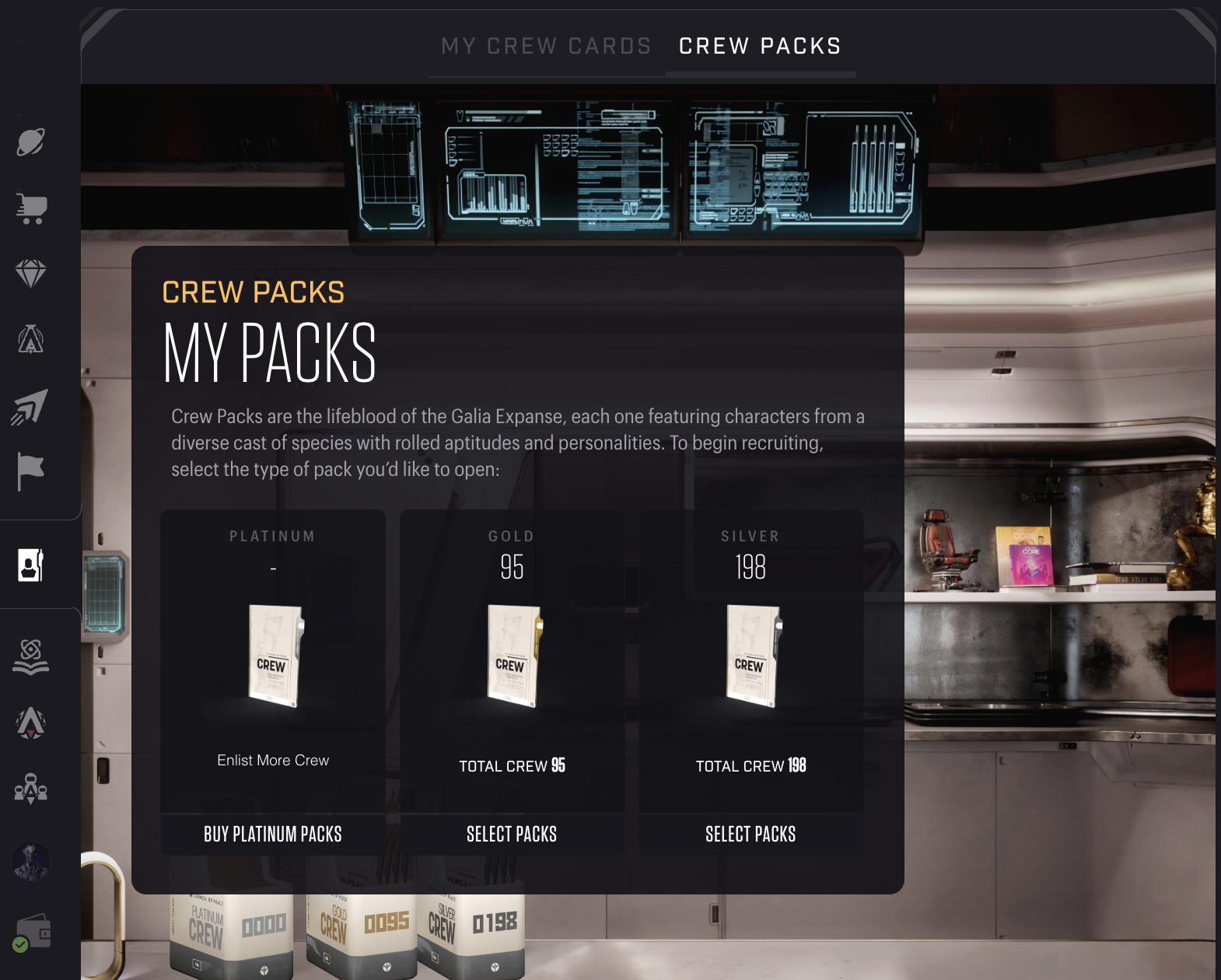 Star Atlas - Crew - Card Packs