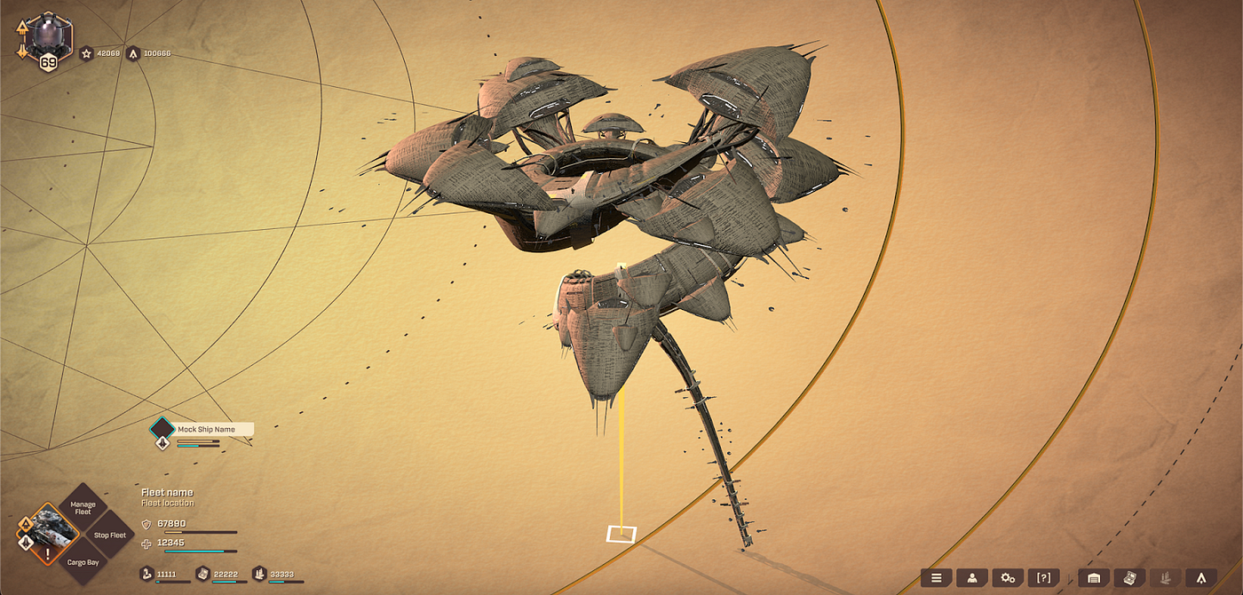 The Ustur Central Space Station /// Triple-A Metaverse Work in Progress /// WebGL SAGE asset