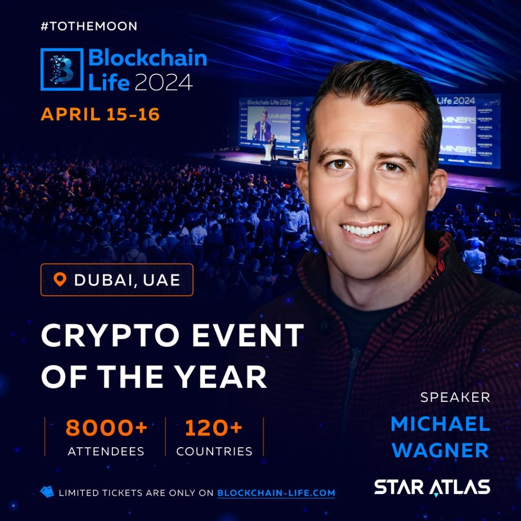 Blockchain Life 2024 - Speaker Michael Wagner