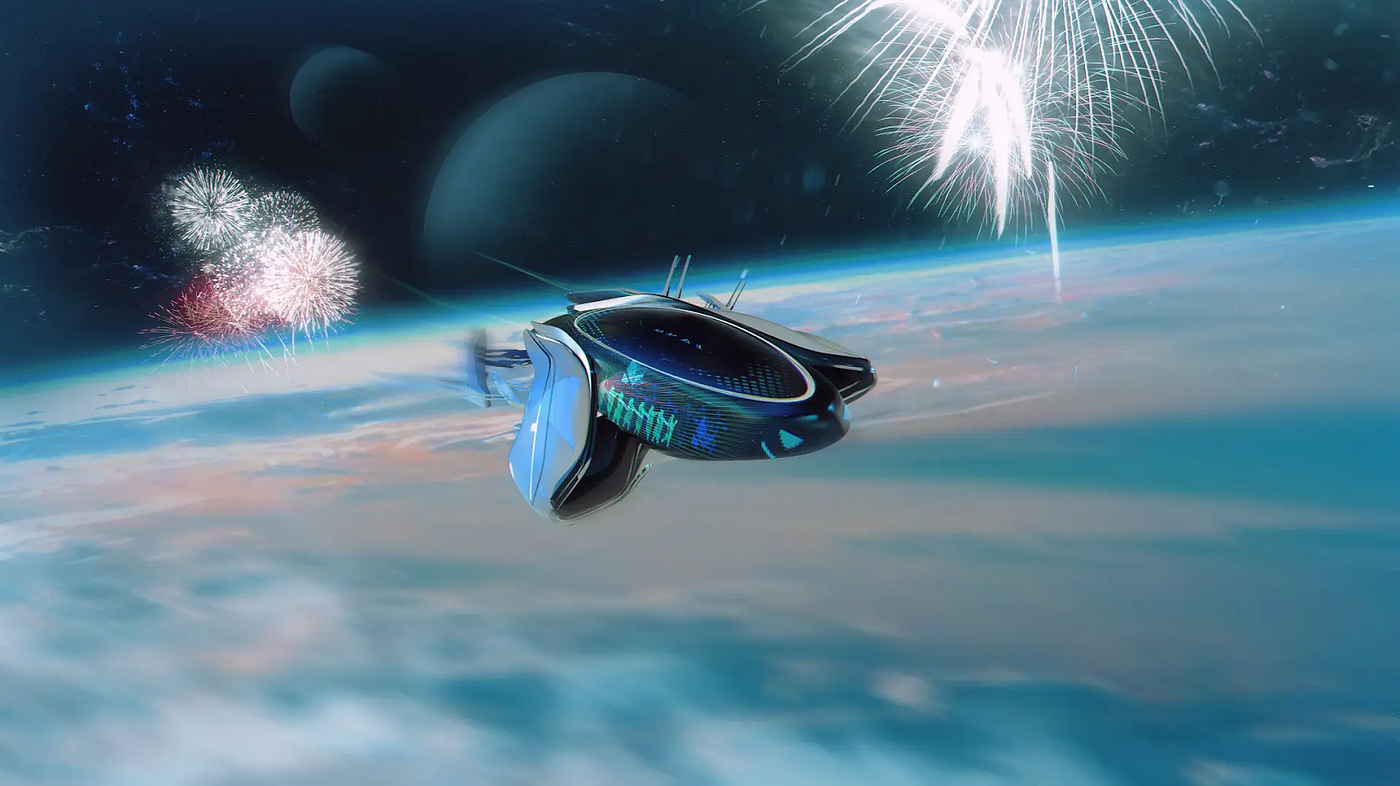 Opal Bit Boat /// Metaverse in Perpetual Expansion /// Immersive Unreal Engine 5 Experience