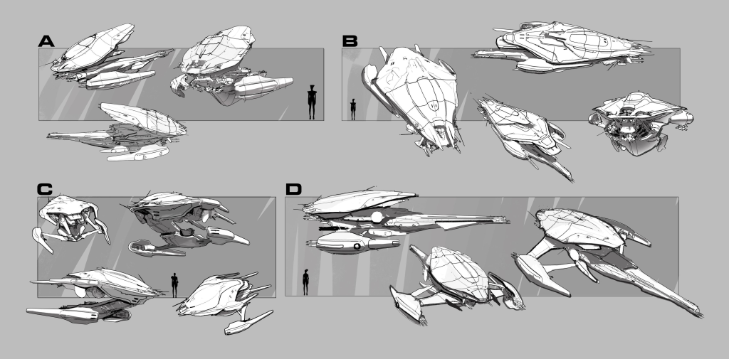 Star Atlas – VZUS arma - Variants – Posted by Andrian Luchian [Concept Art]