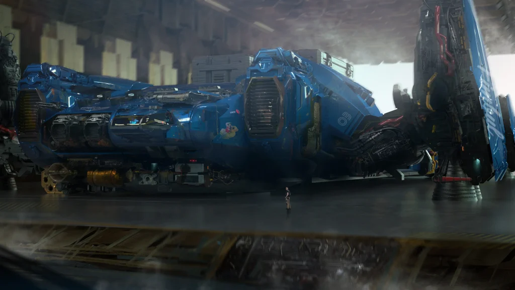 Star Atlas - Fimbul Sledbarge [Concept Art]