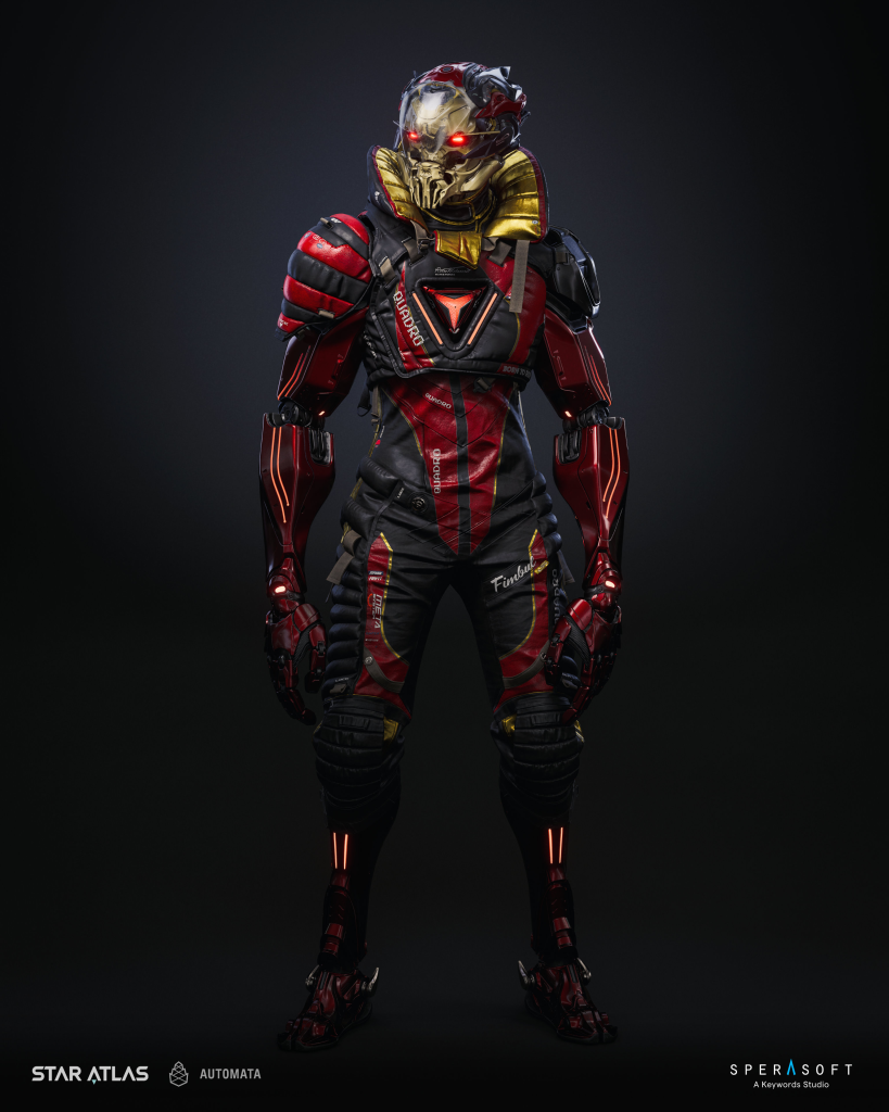 Star Atlas – Ustur Racer - T1 - Created by Vladimir Nikityuk