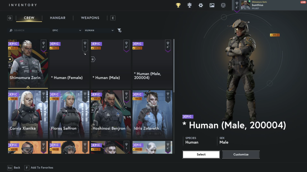 Star Atlas - UE5 Crew